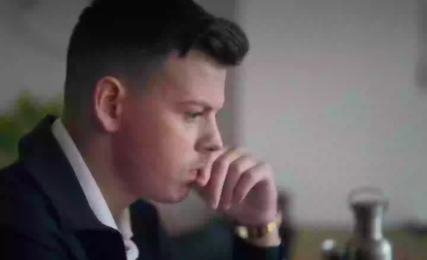 James Blake became a presenter (BBC)