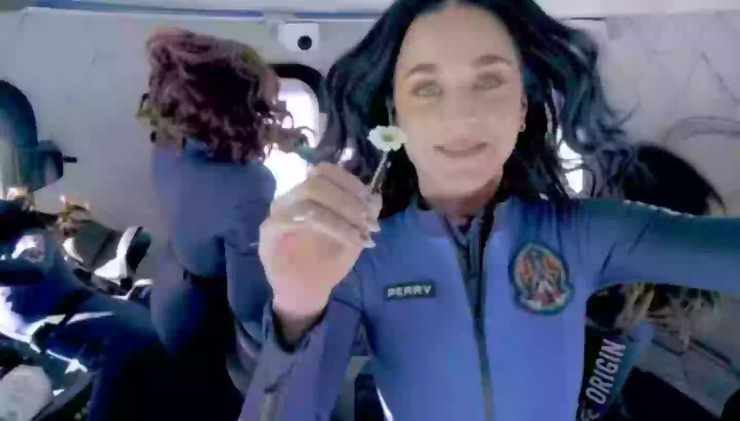 Perry has been criticised for being part of the mission (Blue Origin)