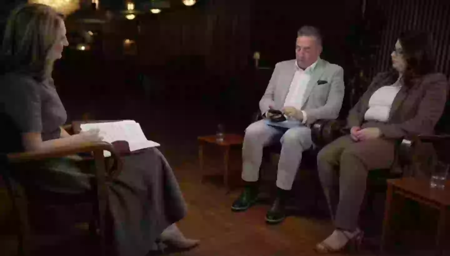 The father and daughter spoke publicly about the deaths for the first time (BBC)