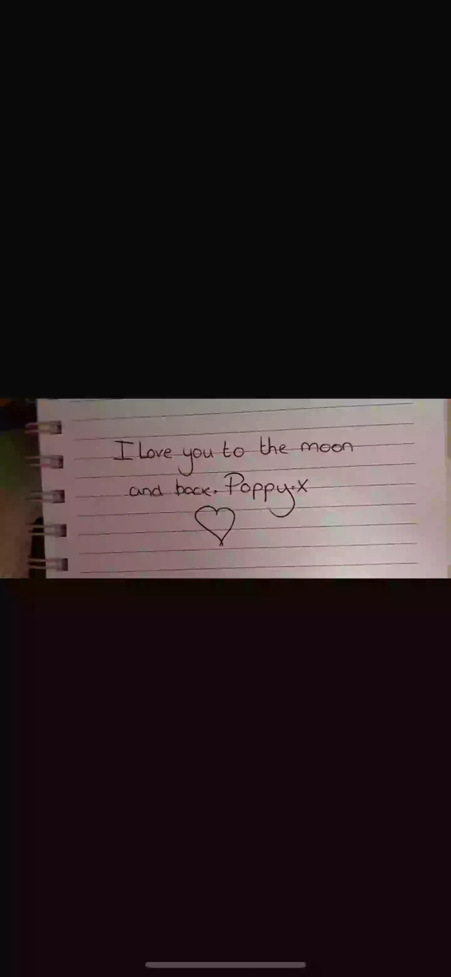 A note from her 12-year-old daughter (GoFundMe)