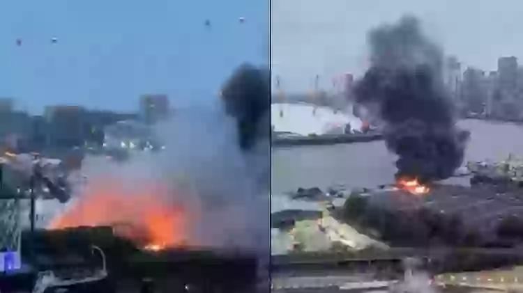 Major explosion outside O2 Arena London leaves people baffled until ...