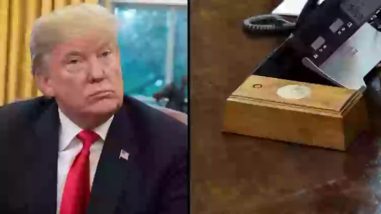 Donald Trump's special White House button that brought him Diet Coke 24/7