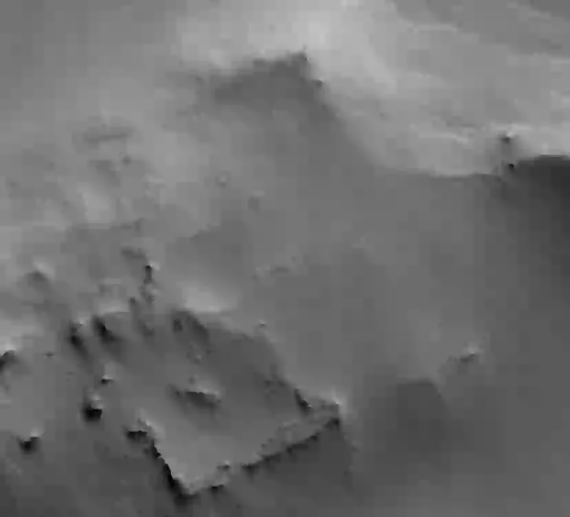Mysterious square structure spotted on Mars branded 'wild’ has space ...