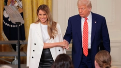 Find more about Melania Trump's voice to be replaced with AI fuelling theories around her absence as first lady