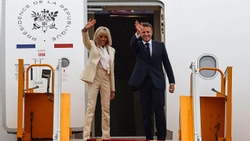 Find more about Emmanuel Macron makes feelings on being ‘slapped’ by wife Brigitte very clear with ‘mocking’ gesture days after incident