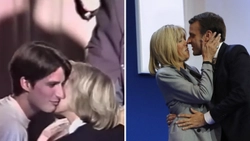 Find more about Emmanuel Macron's wife Brigitte gave honest answer when asked if she 'tried to resist' him when she was his teacher at school