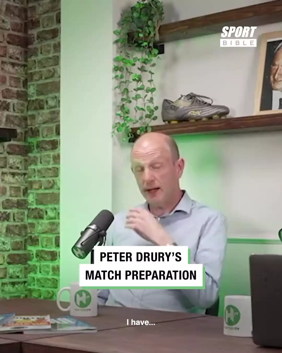 Peter Drury's Match Preparation