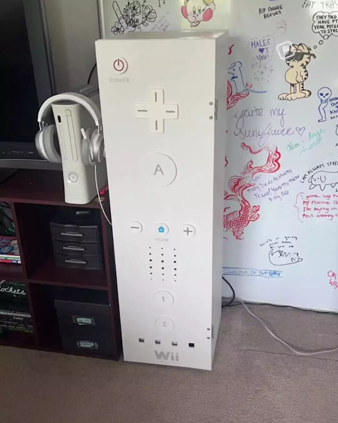 Making Wii remote storage for my Wii remotes