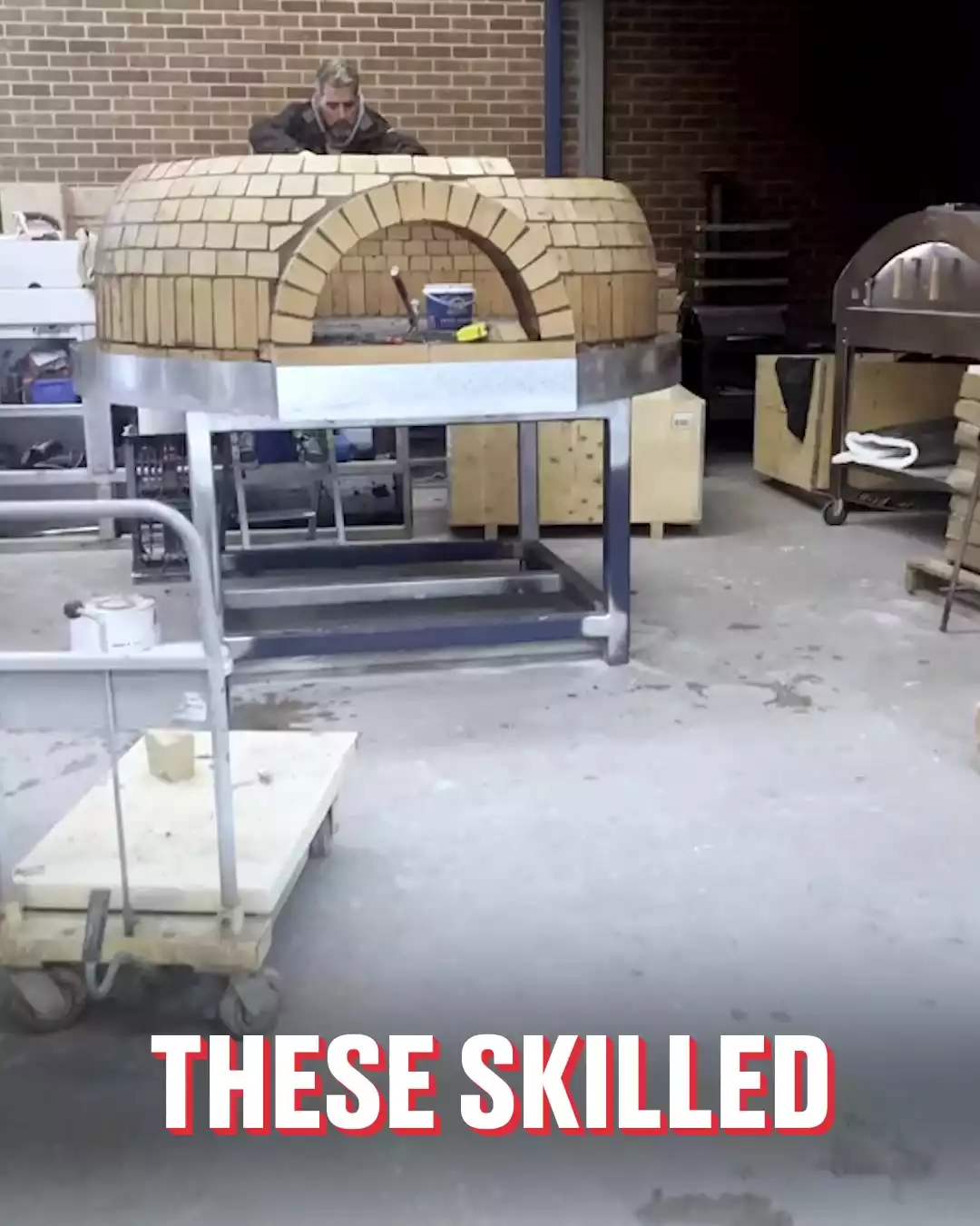 Building a monster pizza oven
