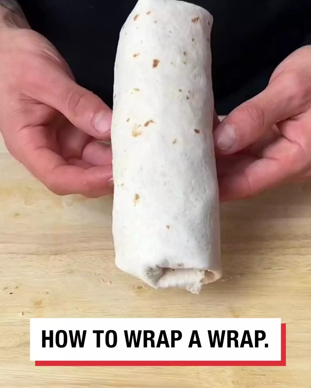 How to wrap a wrap
