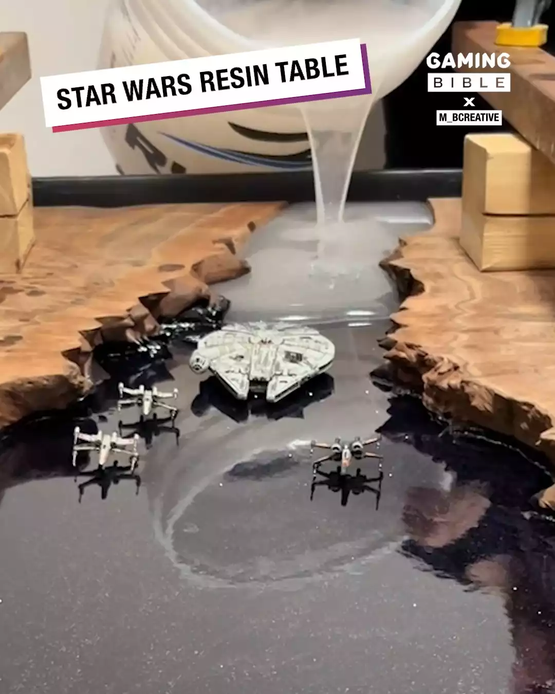 This Star Wars resin table is incredible đĢ
