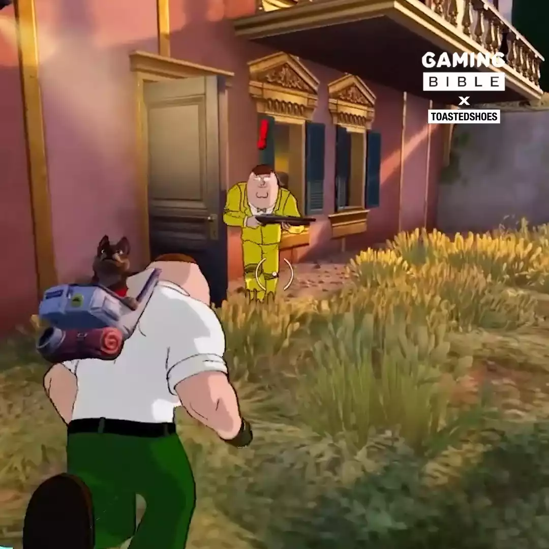 Playing Fortnite as Peter Griffin with Peter Griffin Voice Actor