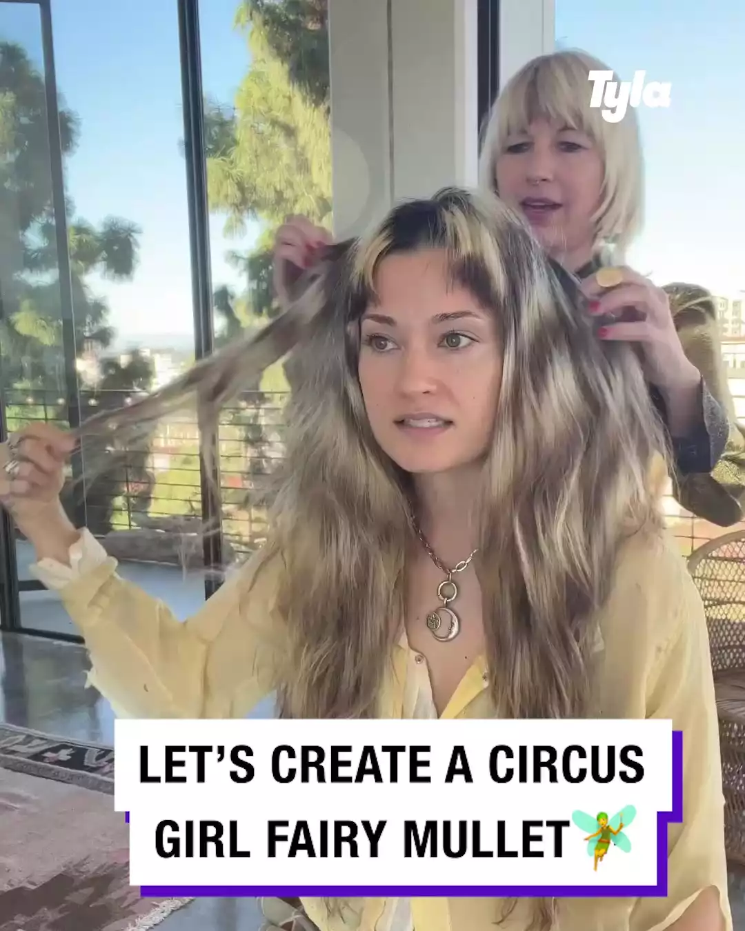Let's create circus girl fairy mullet