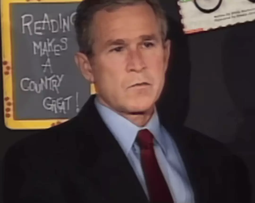 Devastating moment President George W. Bush found out 9/11 had happened ...