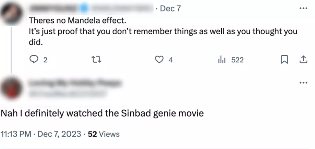 Realization Sinbad was never really in a movie where he played a genie ...