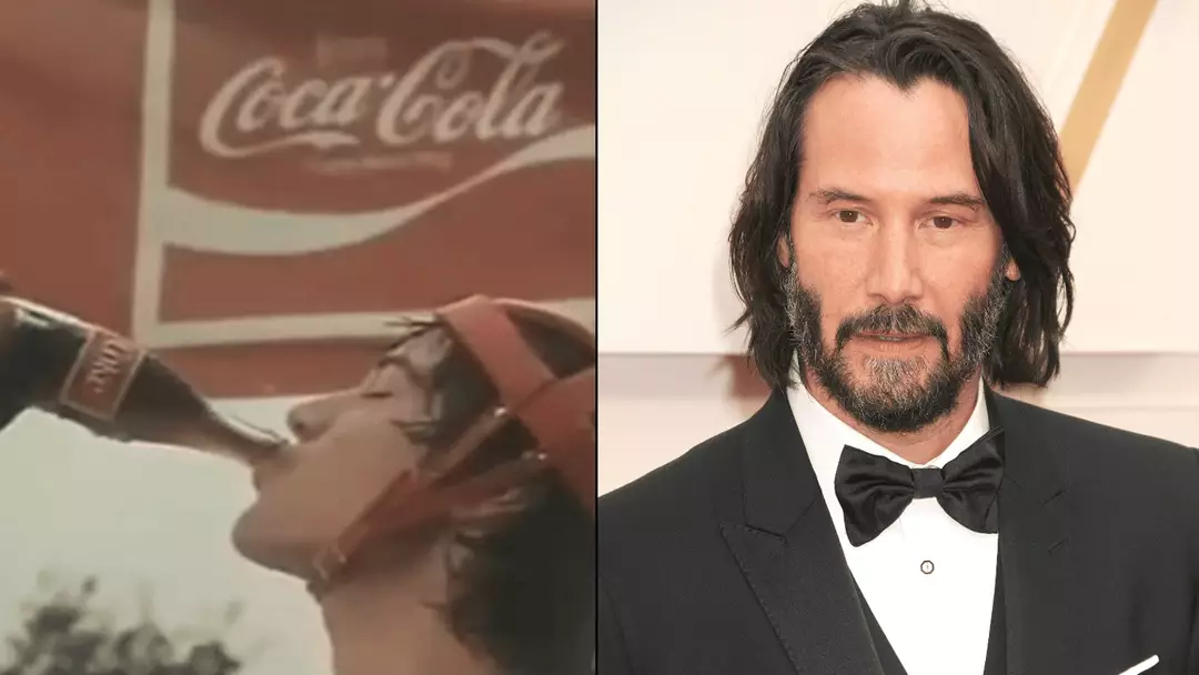 Keanu Reeves Promo Keanu Reeves went from starring in Coca-Cola advert to being the nicest ...