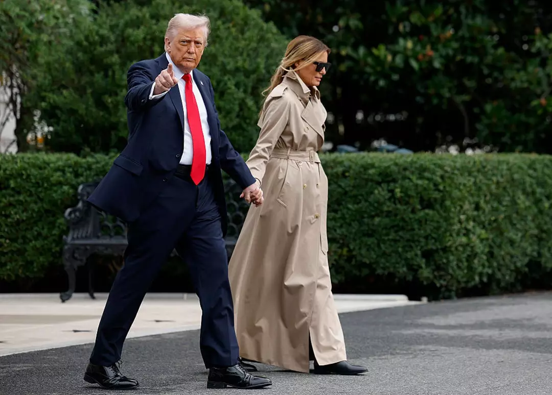 Melania Trump ‘body double’ conspiracy sparked over bizarre meeting ...