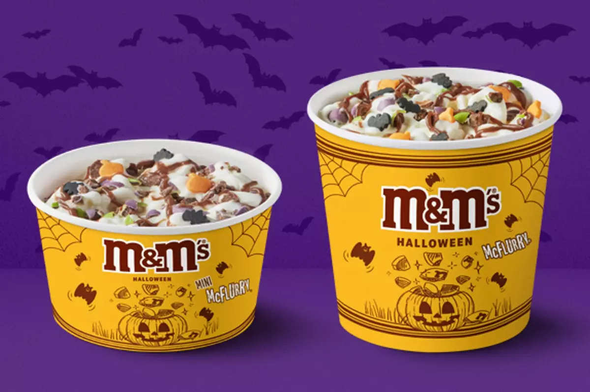 McDonald's launches two limitededition Halloween McFlurry flavours as