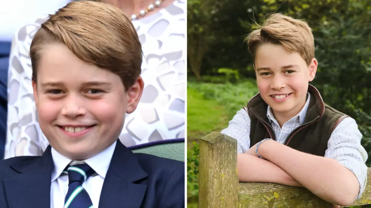 Prince George's royal portrait revealed as he turns 12 years old