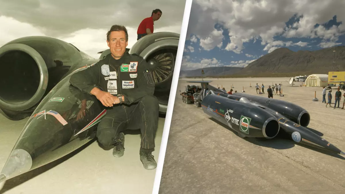 Car Rocking Recorded Only one car in history has broken the sound barrier as amazing record ...