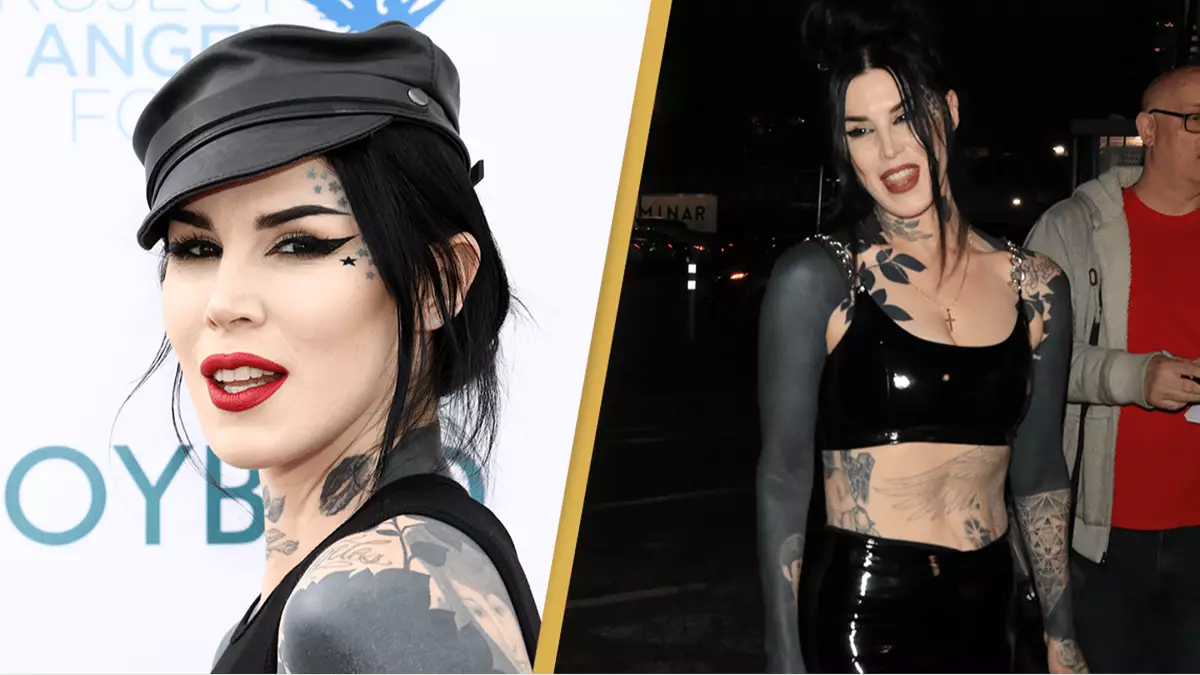 Kat Von D shares how long it's taken to black out all of her tattoos ...