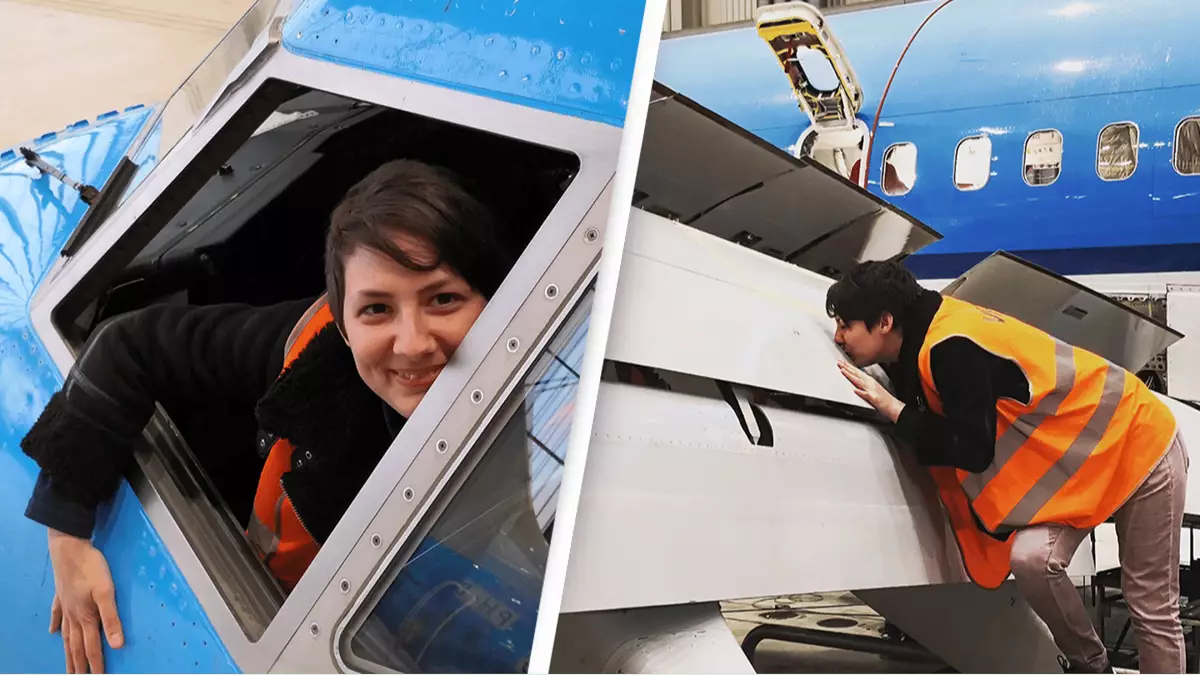 Woman who was in a sexual relationship with an airplane reveals the reason why they broke up