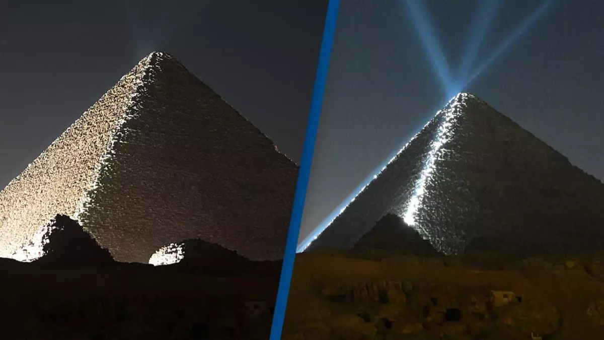 Radar detects mysterious phenomena over Pyramids of Giza which could impact satellites
