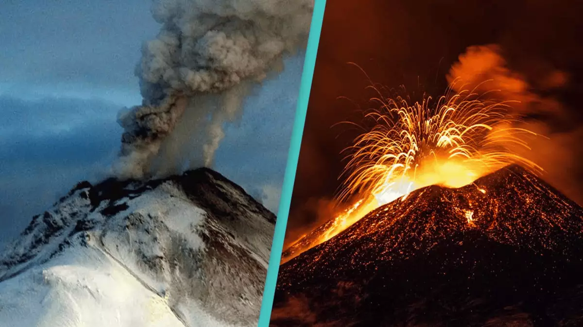 Volcano Gold Scientists reveal Antarctica's tallest active volcano is blasting out ...