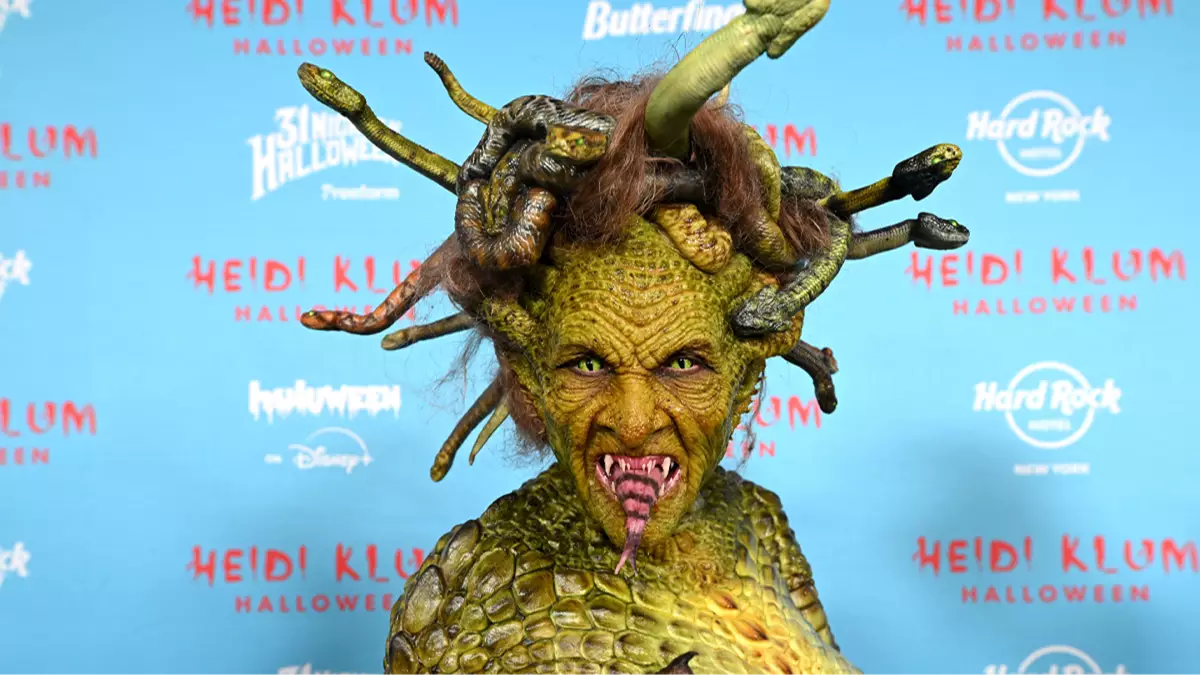 Everyone is mind-blown by the same detail on Heidi Klum's 'horrifying' Medusa Halloween costume