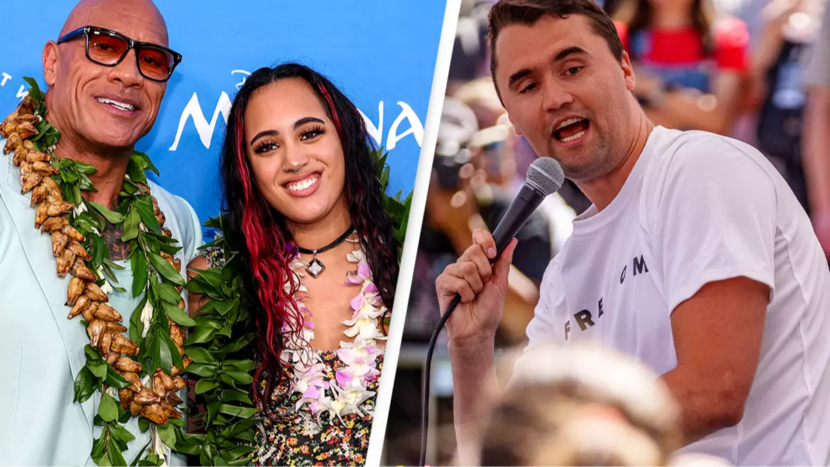 The Rock's daughter doubles down on Charlie Kirk assassination comments