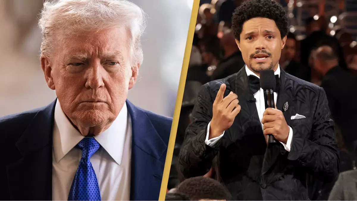 Trump vows to sue Trevor Noah for savage Epstein joke while hosting the Grammys