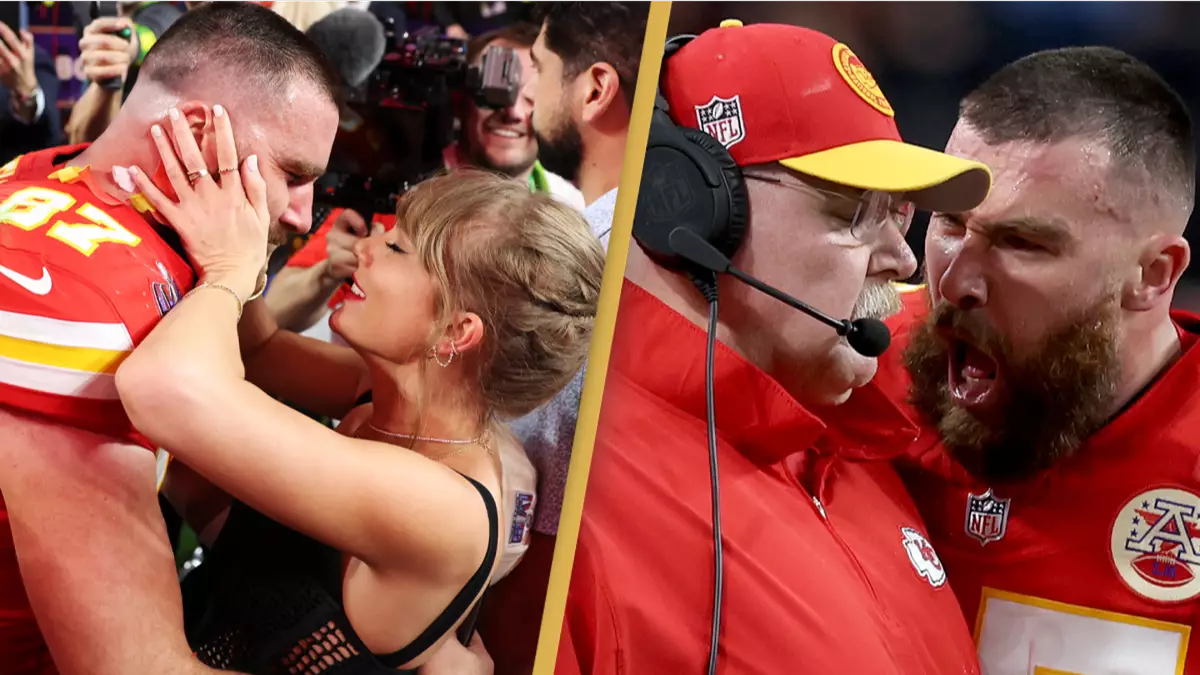Taylor Swift fans urging her to 'break up' with Travis Kelce after 'red flag' behavior at the Super Bowl