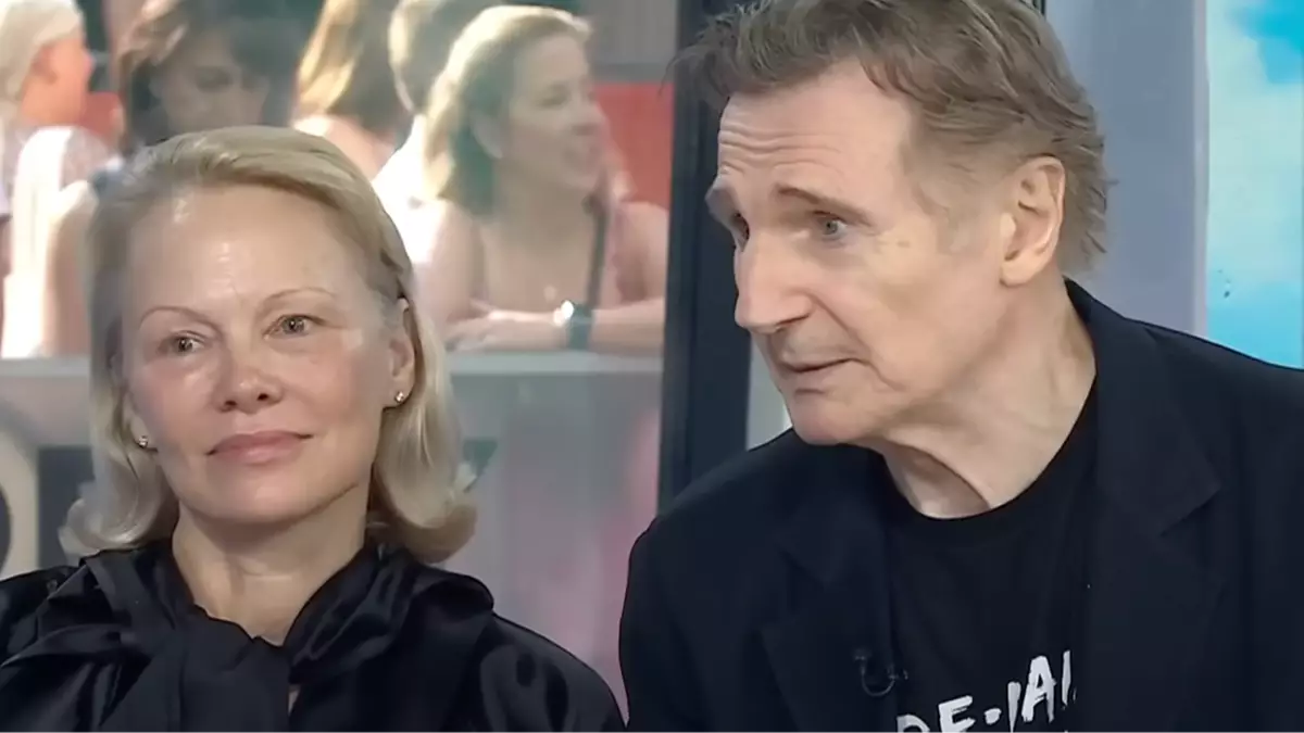 Pamela Anderson and Liam Neeson confuse people as they address their relationship