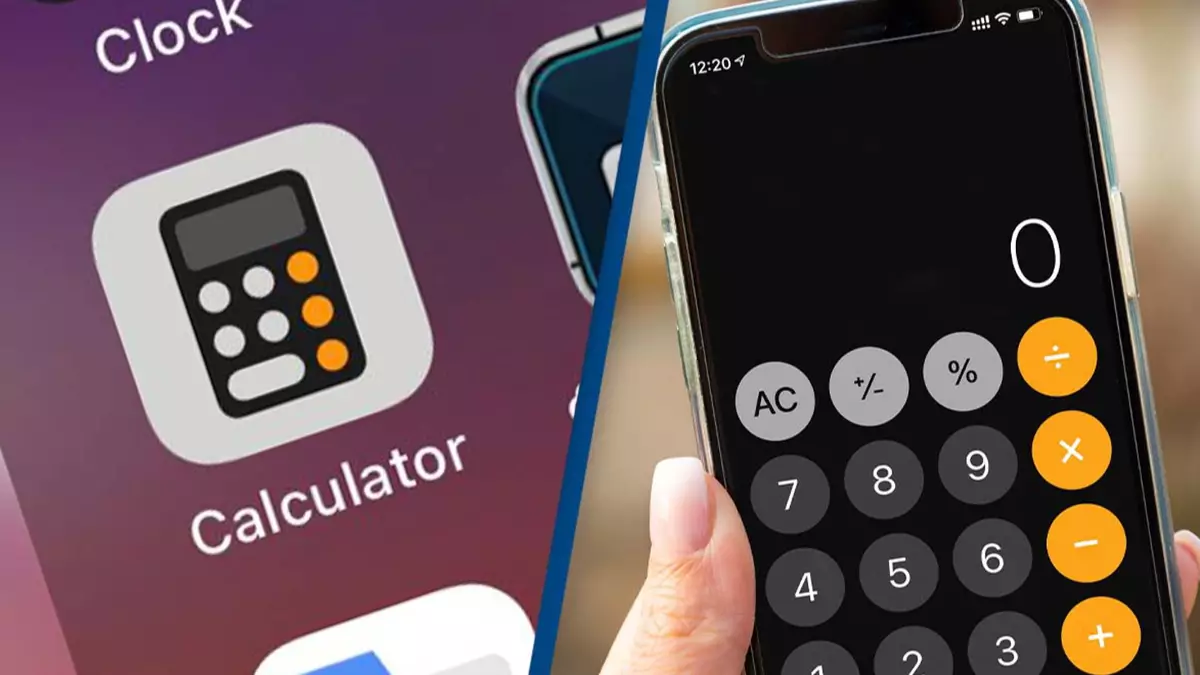 iPhone users are discovering they’ve been using the calculator app ...