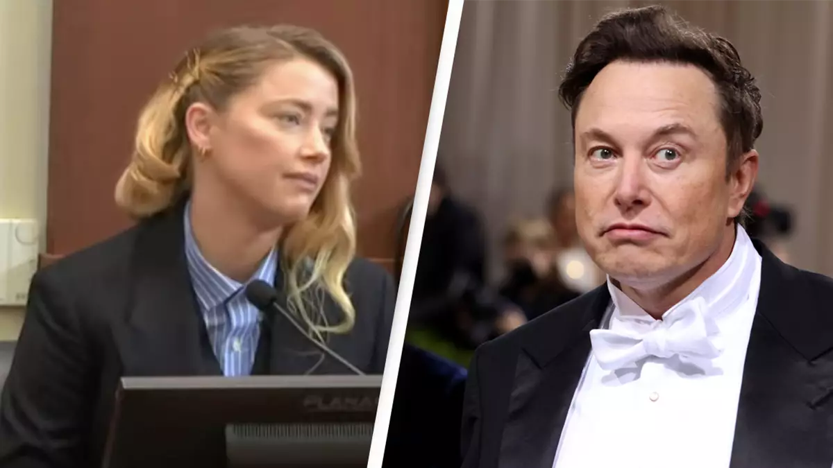 Amber Heard Said Her 'Soul Was Dead' When She Began Dating Elon Musk - Film & TV - UNILAD