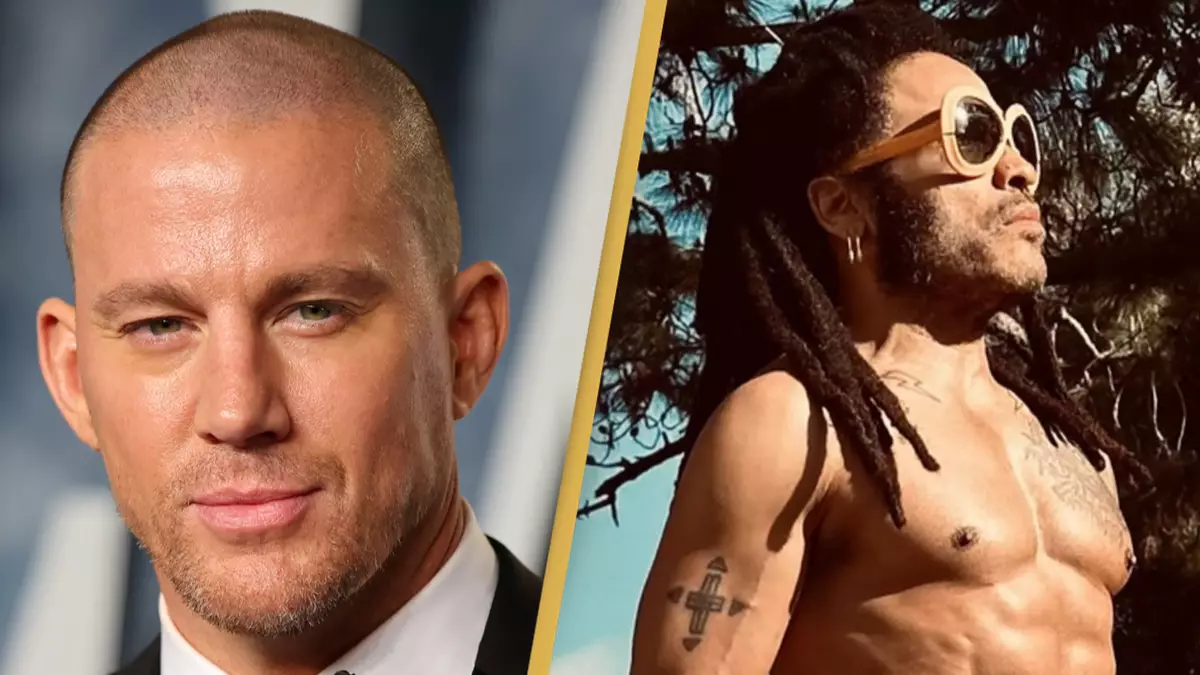 Channing Tatum says what everyone is thinking as he reacts to future father-in-law Lenny Kravitz’s photo