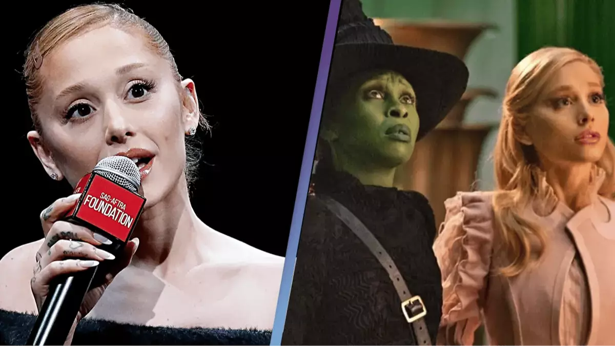 Ariana Grande reveals why she went over Wicked contract with Cynthia Erivo before shooting - Celebrity - UNILAD