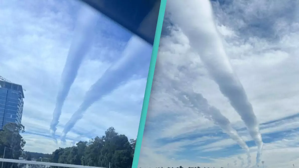 Roll Cloud Explained Residents left baffled after mysterious roll clouds stretching hundreds ...