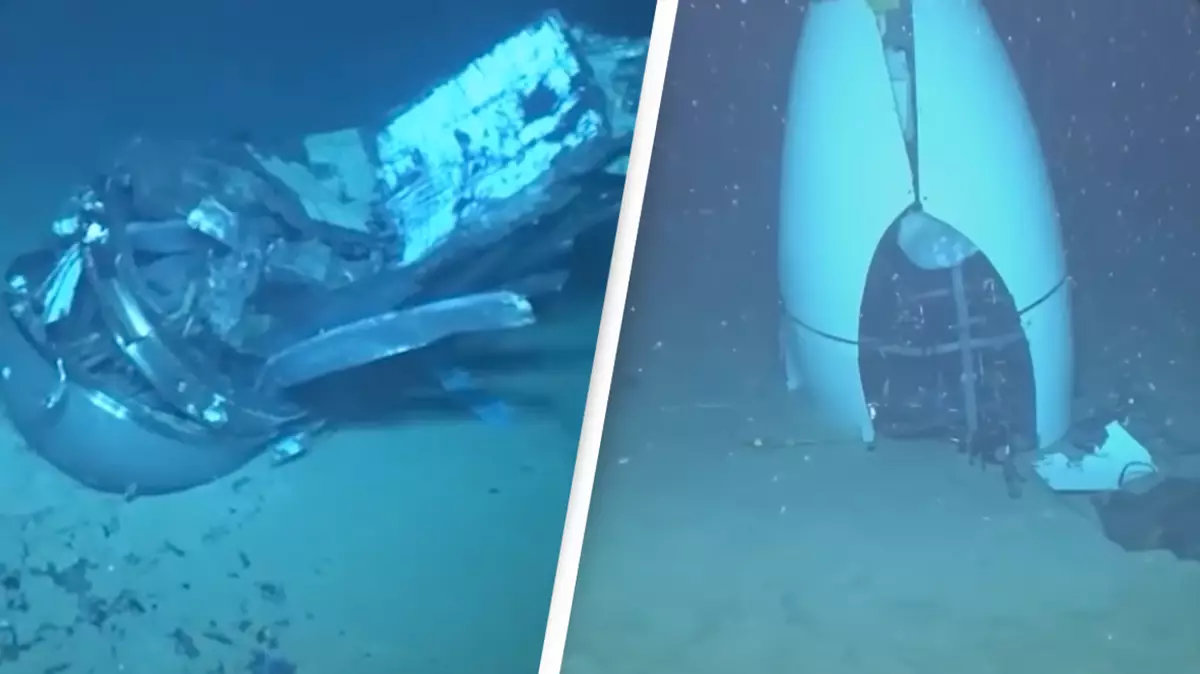 Shocking new footage of Titan sub shows extent of damage as front of ...