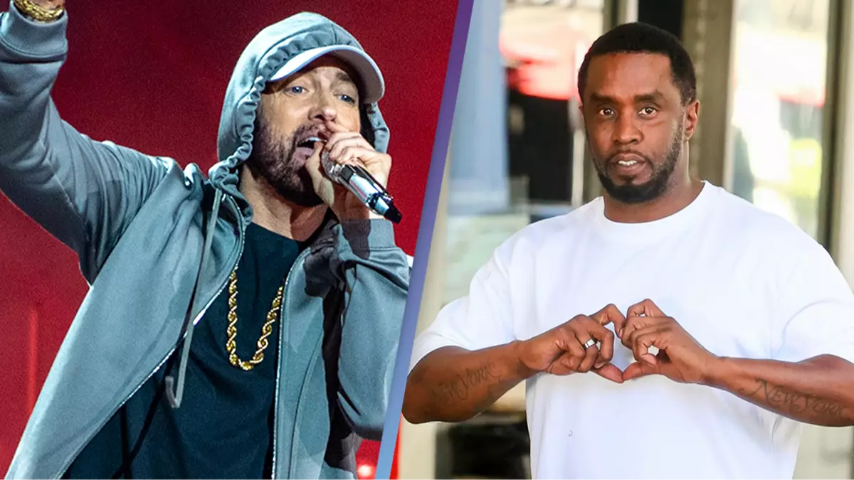 Eminem just absolutely savaged Diddy with 'hardest diss bar against the Eminem just absolutely savaged Diddy with 'hardest diss bar against the