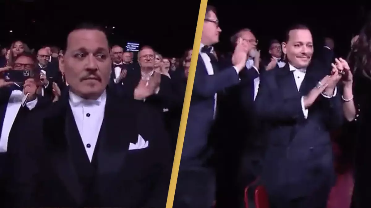 Johnny Depp gets a 'rapturous' standing ovation at Cannes Film Festival for his new movie