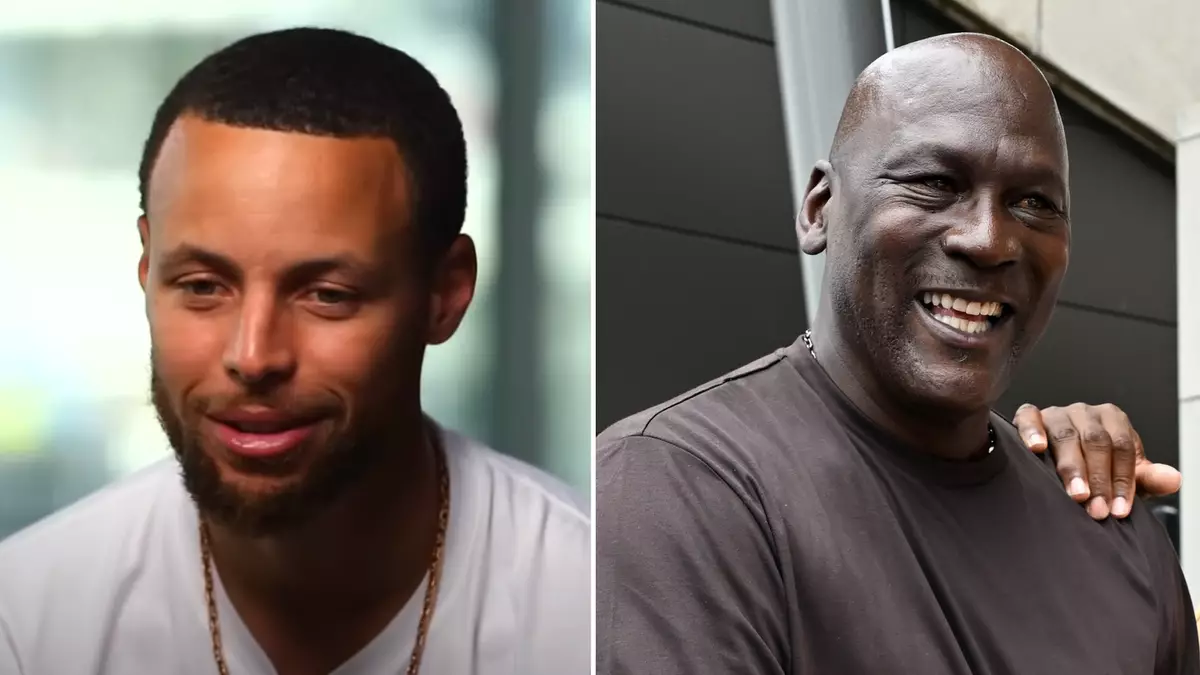 Steph Curry snubbed Michael Jordan when naming his 'dream' NBA teammate - NBA - SPORTbible