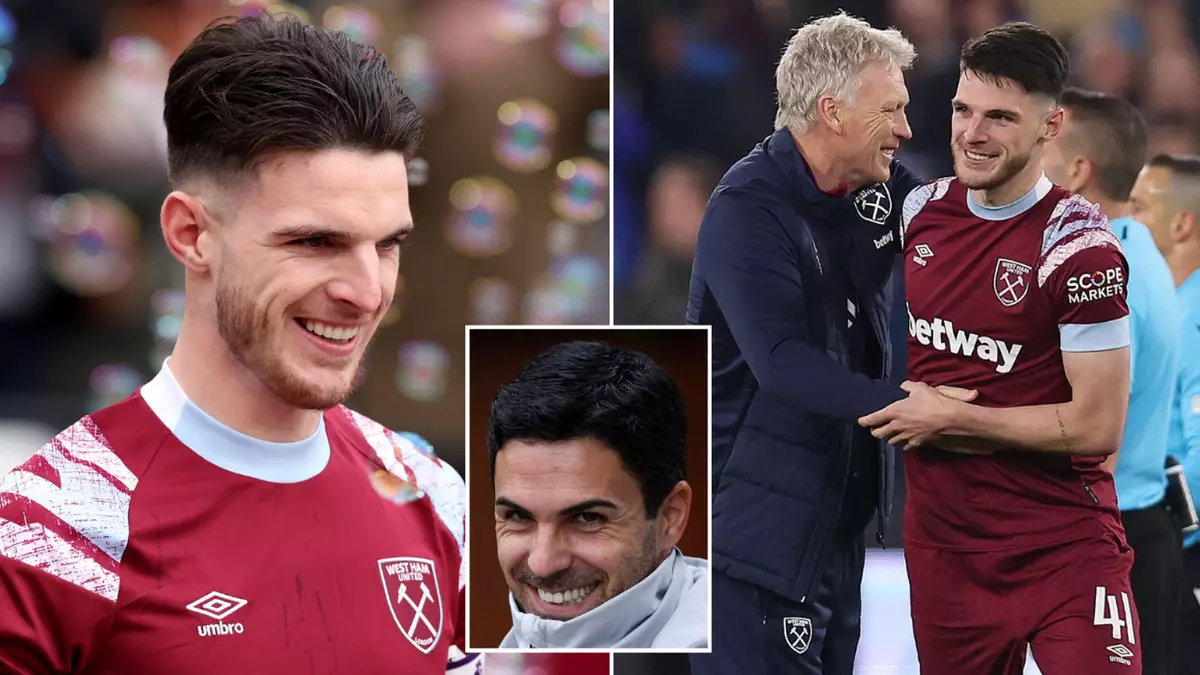 Arsenal in 'pole position' to sign Declan Rice with midfielder ready to ...