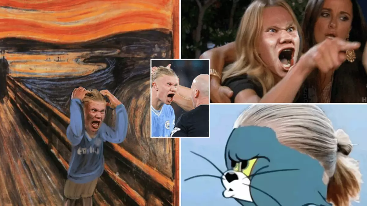 Erling Haaland Posts Hilarious Social Media Reaction To Meme Of His Row erling-haaland-posts-hilarious-social-media-reaction-to-meme-of-his-row