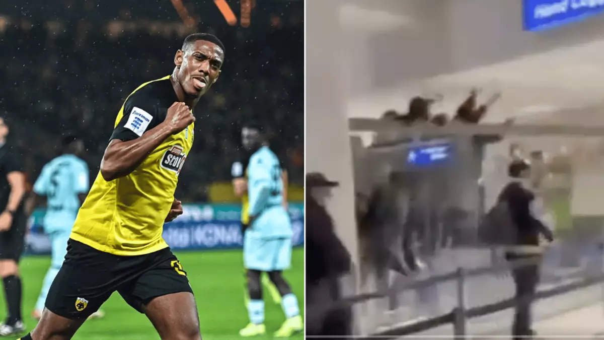 Footage of Anthony Martial with AEK Athens fans sums up their true feelings towards former Man Utd striker