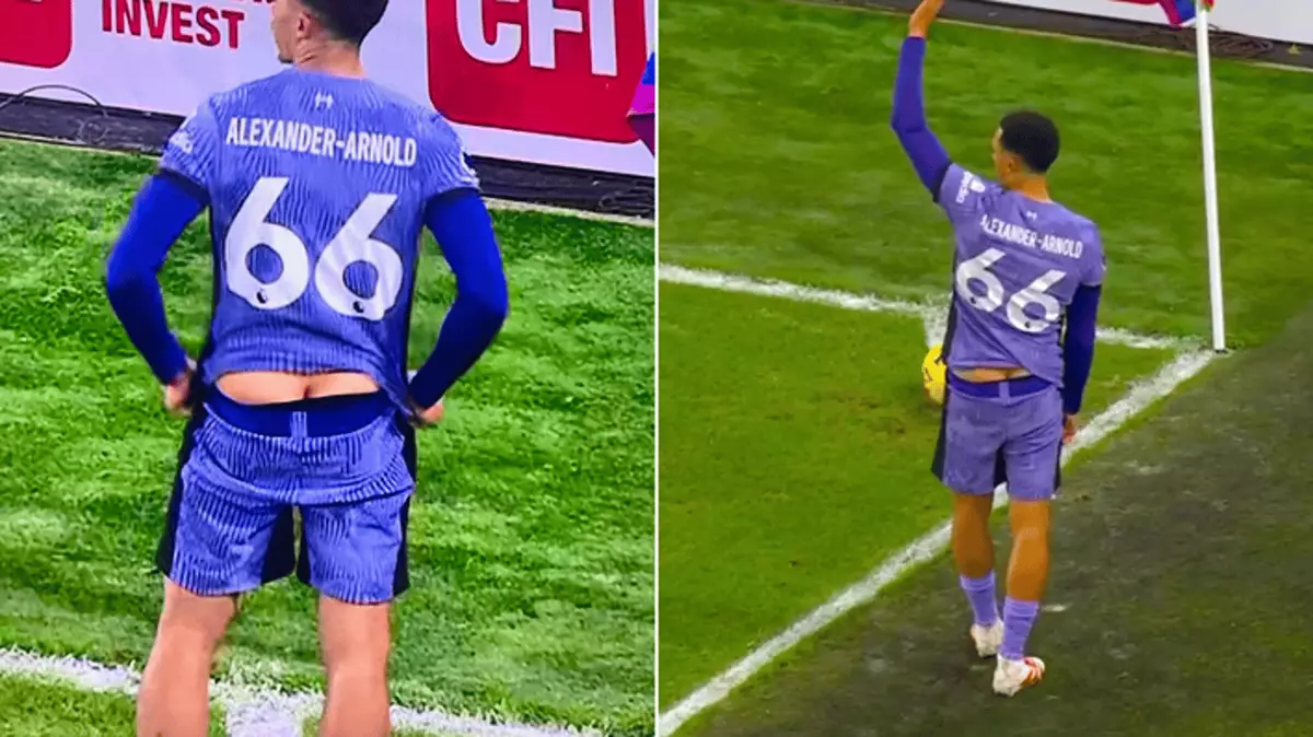 Trent Alexander-Arnold produces wonderful assist despite 'wardrobe ...