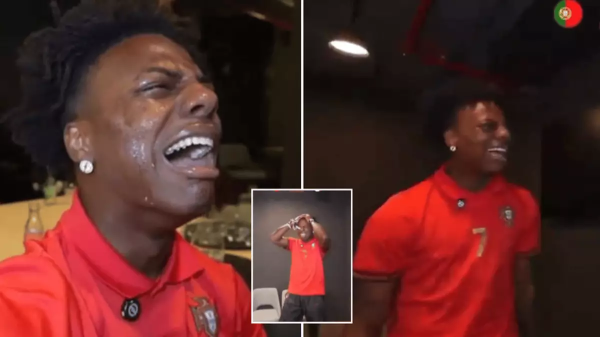 Speed Cryin Speed breaks down in tears after watching Cristiano Ronaldo and ...
