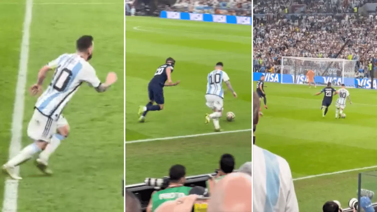 Messi Inmotion Fan footage of Lionel Messi making Josko Gvardiol look average has gone ...