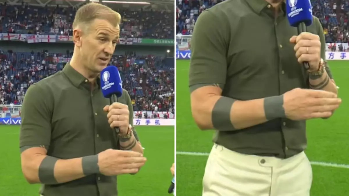Joe Hart arm tattoo explained after it huge talking point