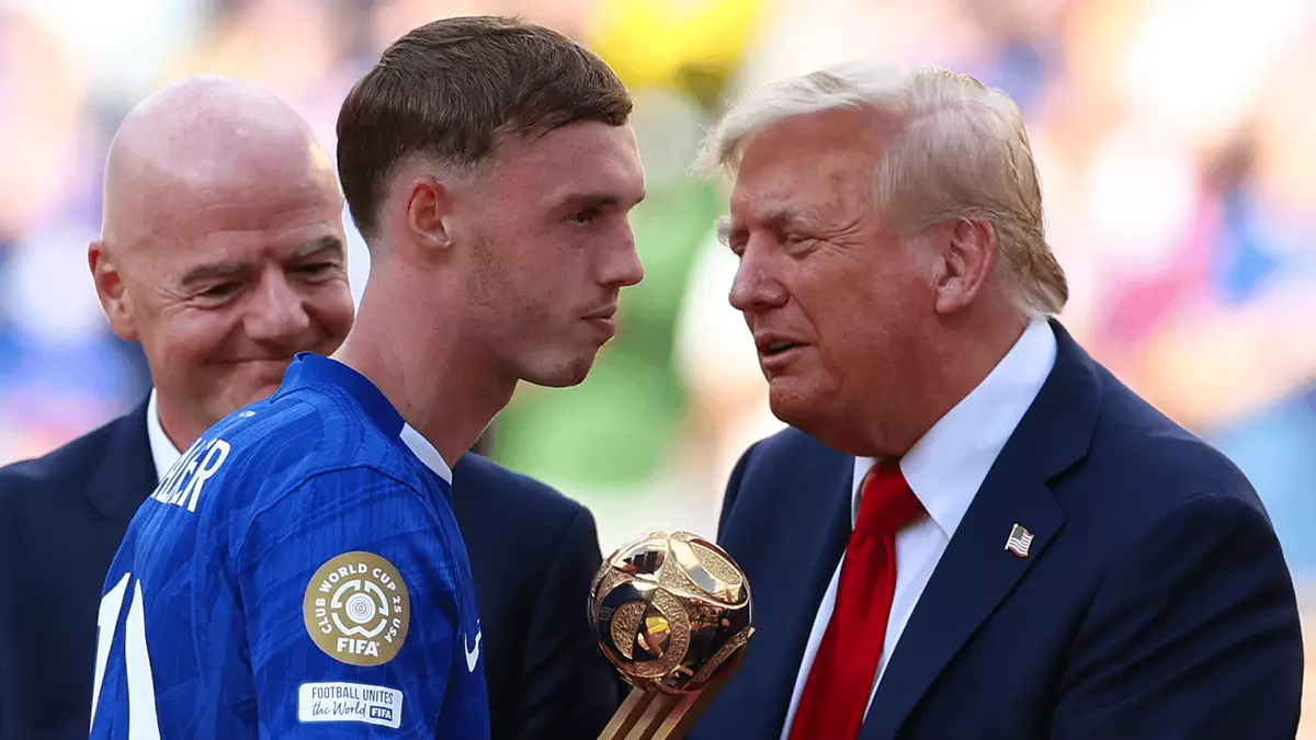 Cole Palmer reveals what Donald Trump really said to him during Chelsea's Club World Cup celebrations